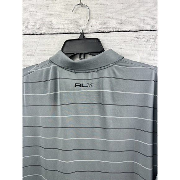 RLX Ralph Lauren Polo Shirt Mens 2XL Gray 2012 US Open The‎ Olympic Club Golf - Picture 9 of 9